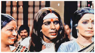 Film Historian Dilip Thakur shares interesting deets about the song 'Mere Angne Mein' from 'Laawaris': 'Amitabh Bachchan would lift Jaya Bachchan...'