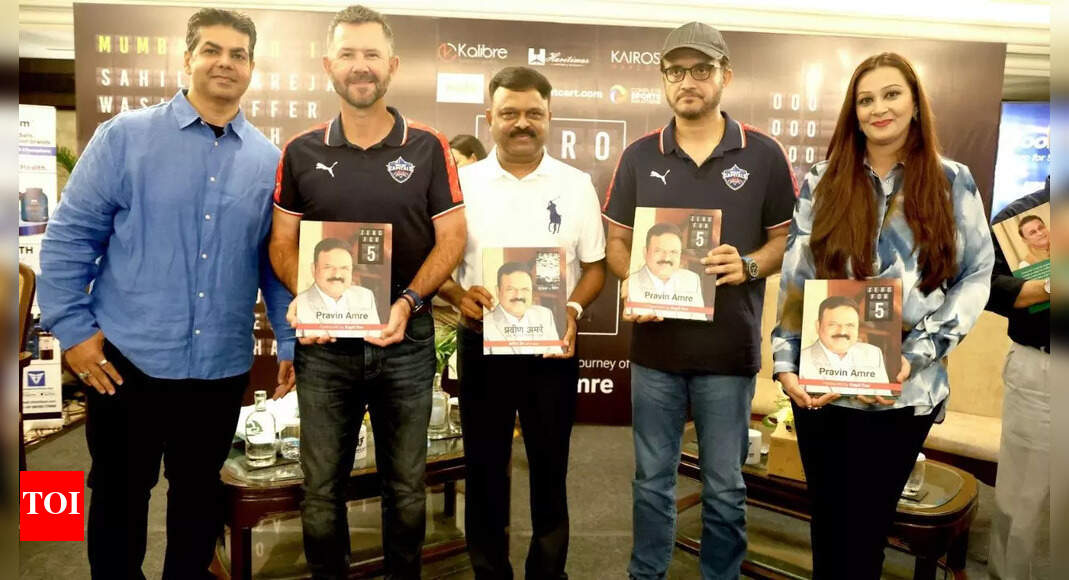 Ganguly, Ponting launch Pravin Amre’s memoir ‘ZERO FOR 5’