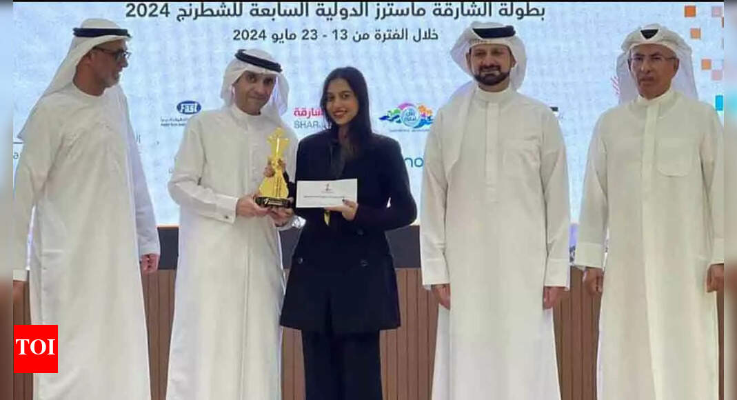Nagpur's chess queen Divya Deshmukh wins Sharjah Open Challengers title | Chess News