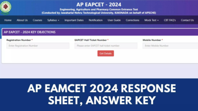 AP EAMCET Answer Key 2024 for Agriculture and Pharmacy streams OUT: Check direct link to download