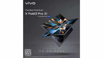 Vivo X Fold 3 Pro foldable smartphone to launch in India on June 6: Here’s what to expect