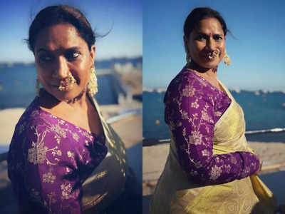 Chhaya Kadam aka Manju Mai makes her Cannes debut in late mother's sari