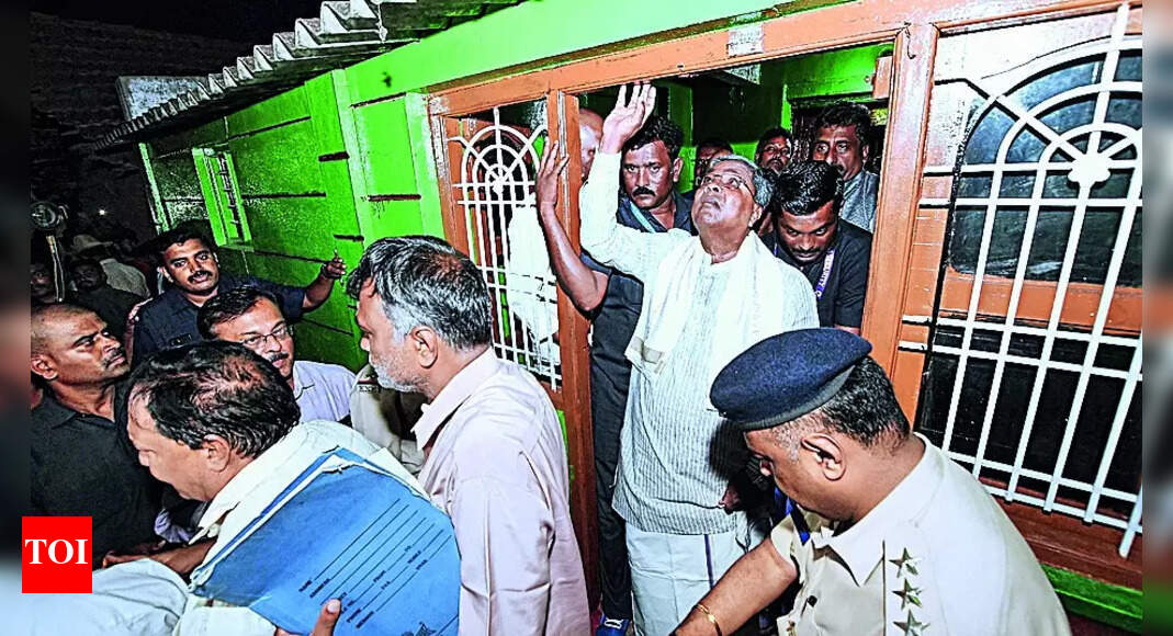 CM Visits K Salundi Village: CM visits K Salundi village, suspends three lax officials | Mysuru News - Vimarsana News