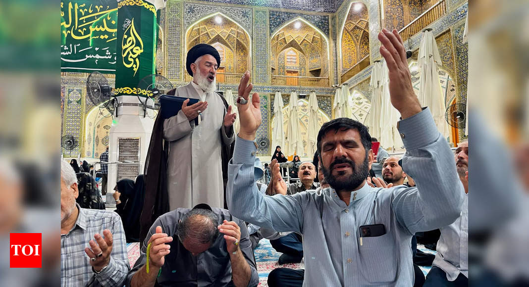 Raisi interred at holiest Shi’ite ground – Times of India
