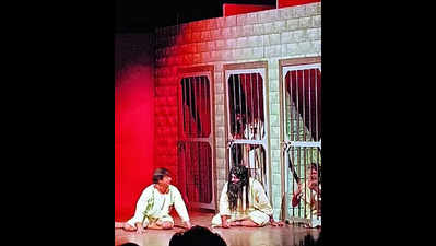 Play ‘Kaala Paani’ staged on opening day of theatre fest