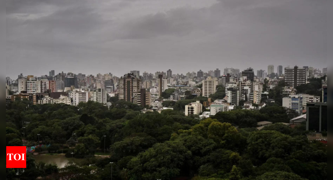 Heavy rains return to southern Brazil, flooding even higher ground in Porto Alegre – Times of India