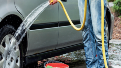 Rs 5,000 fine for washing cars & courtyards with potable water during supply time in Gurgaon