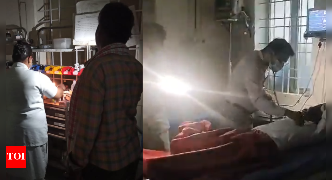 On cam: Doctors perform operation using mobile flashlight in Karnataka ...