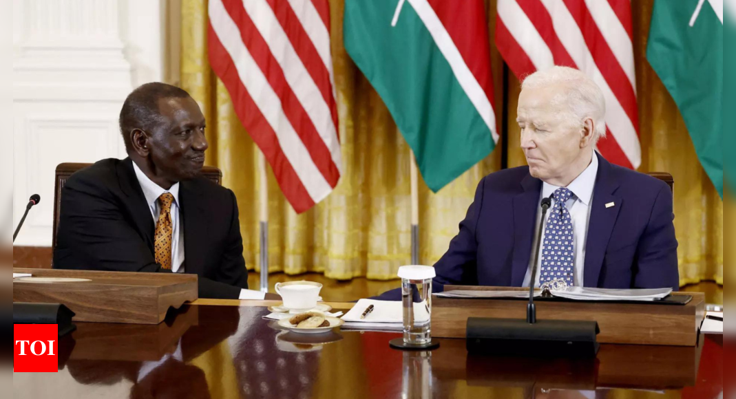 US President Joe Biden, Kenya’s William Ruto pledge protect democracy in Africa and beyond – Times of India