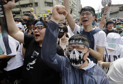 Why protesters in Taiwan are angry with lawmakers