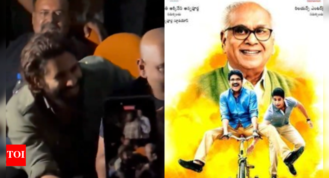 Naga Chaitanya surprises fans at 'Manam' re-release at special screening | - Vimarsana News