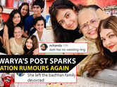 Aishwarya Rai Bachchan marks mother's birthday with Aaradhya, internet questions Abhishek Bachchan's absence