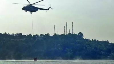 How IAF chopper pilots battled forest fires in tough hill terrain