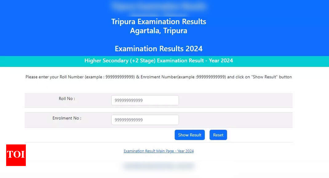 Tripura Board 12th Result 2024 declared at tbresults.tripura.gov.in, direct link to download | - Vimarsana News