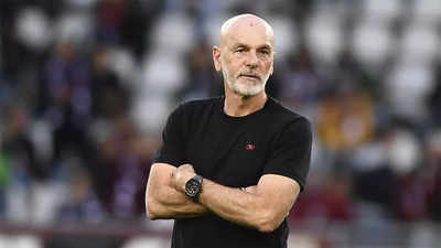 AC Milan coach Stefano Pioli leaves after disappointing season