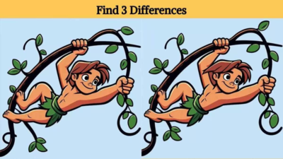 Optical Illusion: Only a Jane can spot 3 differences in these Tarzan pictures