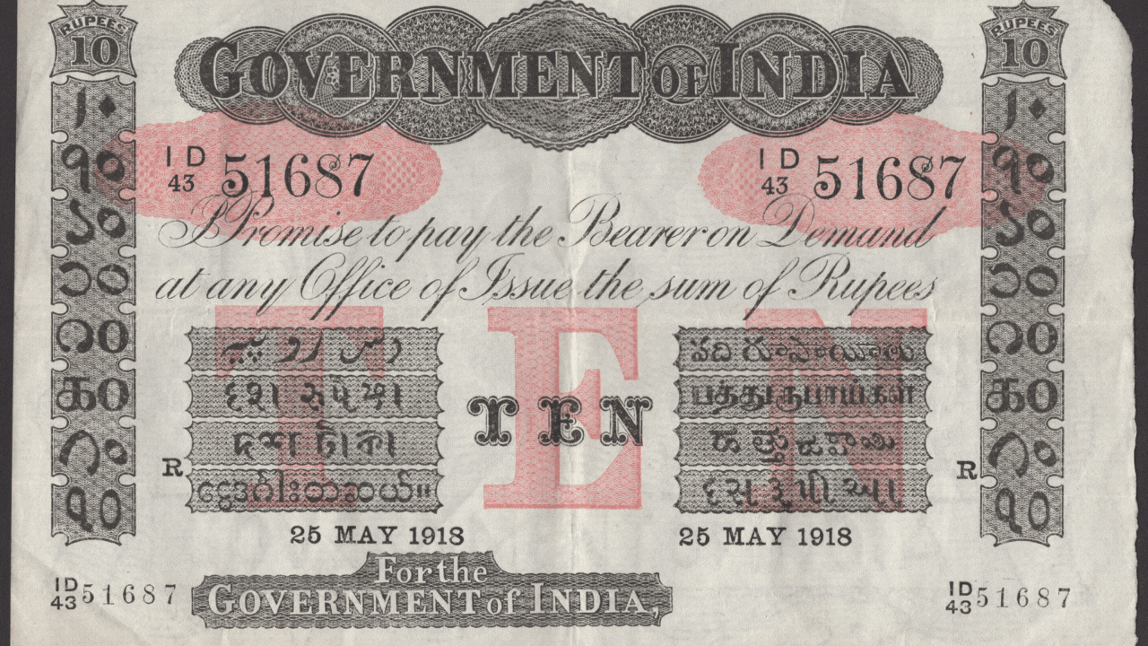 Rare Rs 10 notes recovered from 1918 shipwreck to go under the hammer in  London - Times of India