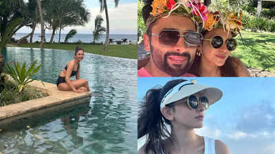 Rakul Preet Singh gives her fans a glimpse into her exotic vacation with husband Jaccky Bhagnani - See photos