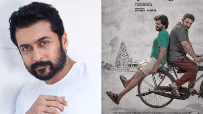 Suriya to produce Karthi and Arvind Swamy-starrer 'Meiyazhagan,' drops new poster on brother's birthday