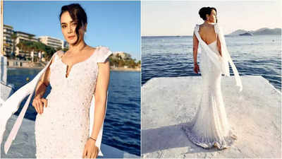 Preity Zinta makes dreamy comeback at Cannes 2024 after 7 years in white gown worth Rs 5.5 lakh
