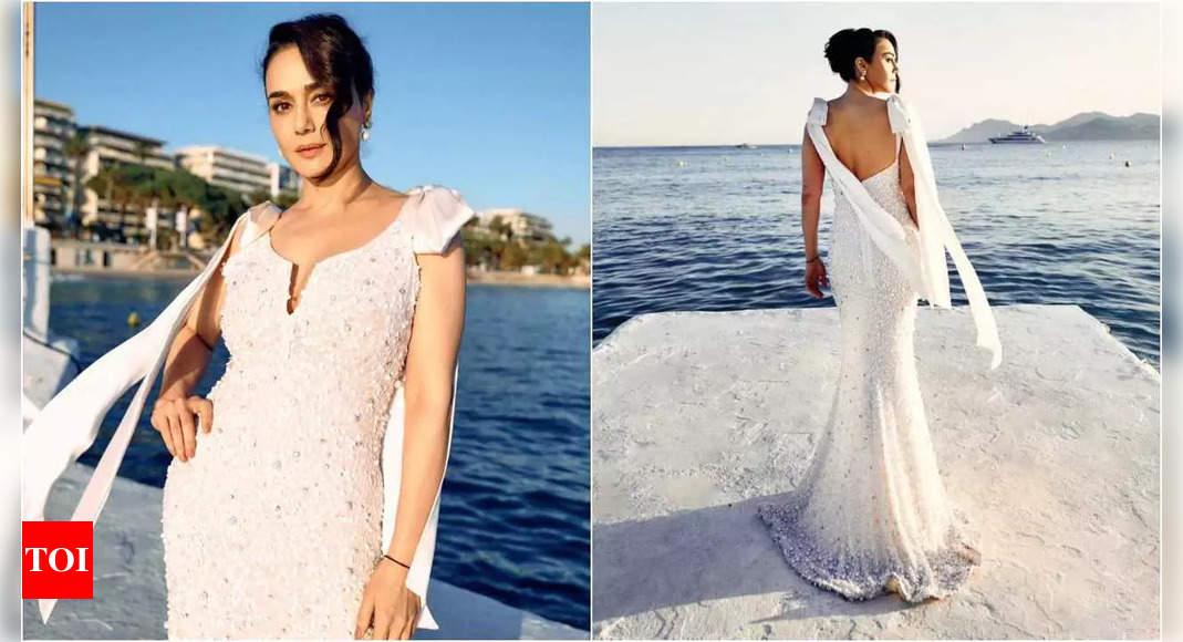 Preity Zinta makes dreamy comeback at Cannes 2024 after 7 years in white  gown worth Rs 5.5 lakh | Hindi Movie News - Times of India