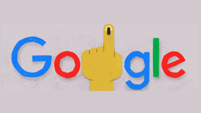 Google Doodle marks Phase 6 of Lok Sabha elections with voting symbol