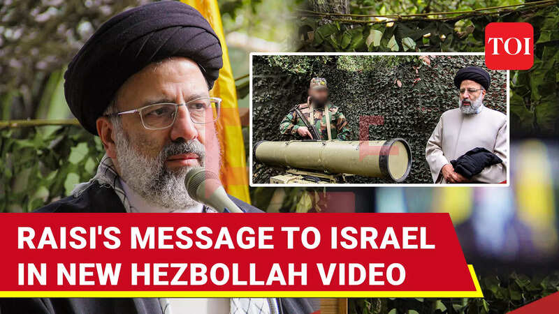 Hezbollah Releases Video Of Raisi's Message To Israel Near Lebanese ...