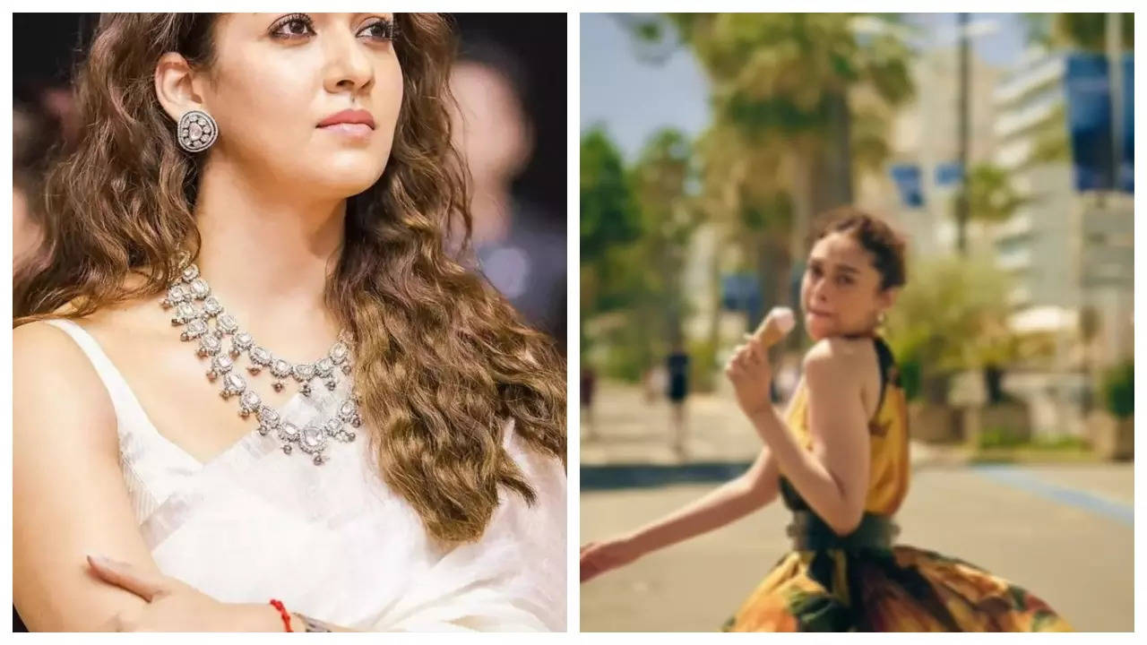 Nayanthara reacts to the Aditi Rao Hydari viral Gaja Gamini walk at Cannes  2024 | Hindi Movie News - Times of India