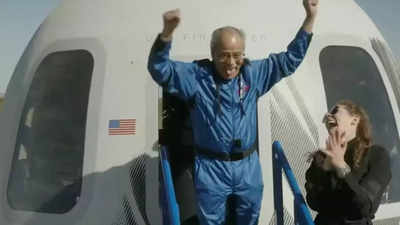 90-year-old creates history as the oldest and first black American to go in space