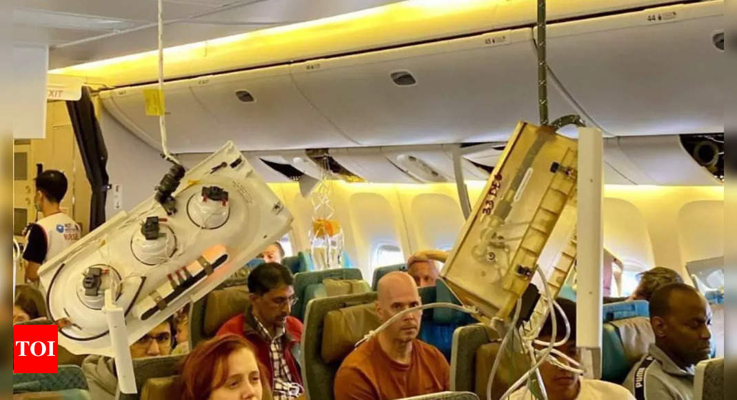 SIA passengers endured 62 seconds of extreme turbulence on May 21 London-Singapore flight