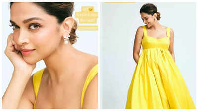 Ranveer Singh calls Deepika Padukone 'Sunshine' as the pregger dons a stunning yellow outfit