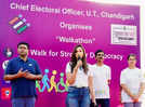 Samaira Sandhu leads 'Walk for Stronger Democracy' in Chandigarh