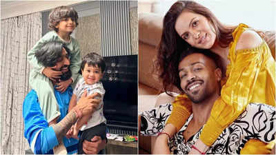 Amid Hardik Pandya and Natasa Stankovic's divorce rumours, Krunal Pandya shares heartwarming photos with their son Agastya