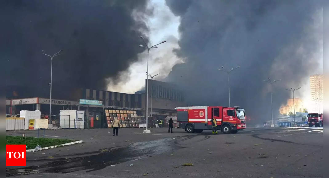 Two dead, 33 injured in Russian strike on hardware superstore in Kharkiv – Times of India