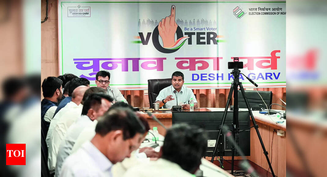 Counting Day: Three-Layer Security at Phool Mandi on Counting Day in Noida | Noida News - Vimarsana News