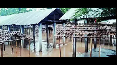 Meghalaya govt warns residents, flooding likely in low-lying areas