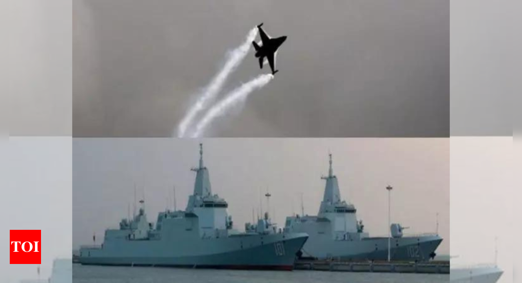 China concludes elaborate military drills near Taiwan – Times of India