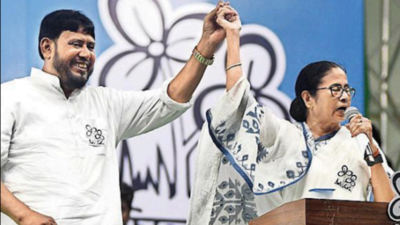 Mamata Banerjee slams party MLA & hubby for ‘BJP nexus’, says vote for TMC symbol