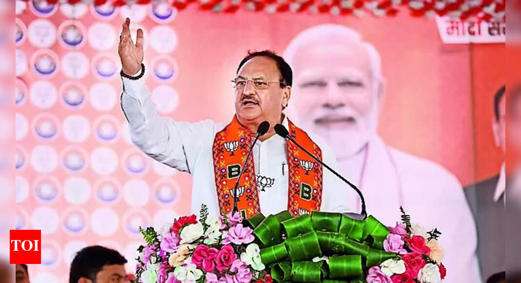 Opposition parties want to take our country backward: JP Nadda | Varanasi News - Vimarsana News