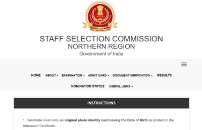 SSC Junior Engineer (JE) Paper 1 Admit Card 2024 released for various regions, exam from June 5: Direct links to download