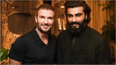 Throwback: When Arjun Kapoor slammed trolls for accusing him of faking his height in photos with David Beckham