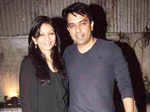 Prachi Shah Paandya with husband