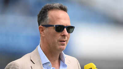 Michael Vaughan gives a defiant 'one-word response' after backlash for 'playing IPL better than playing vs Pakistan' comment