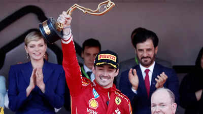 Ferrari's Charles Leclerc wins first home Monaco Grand Prix
