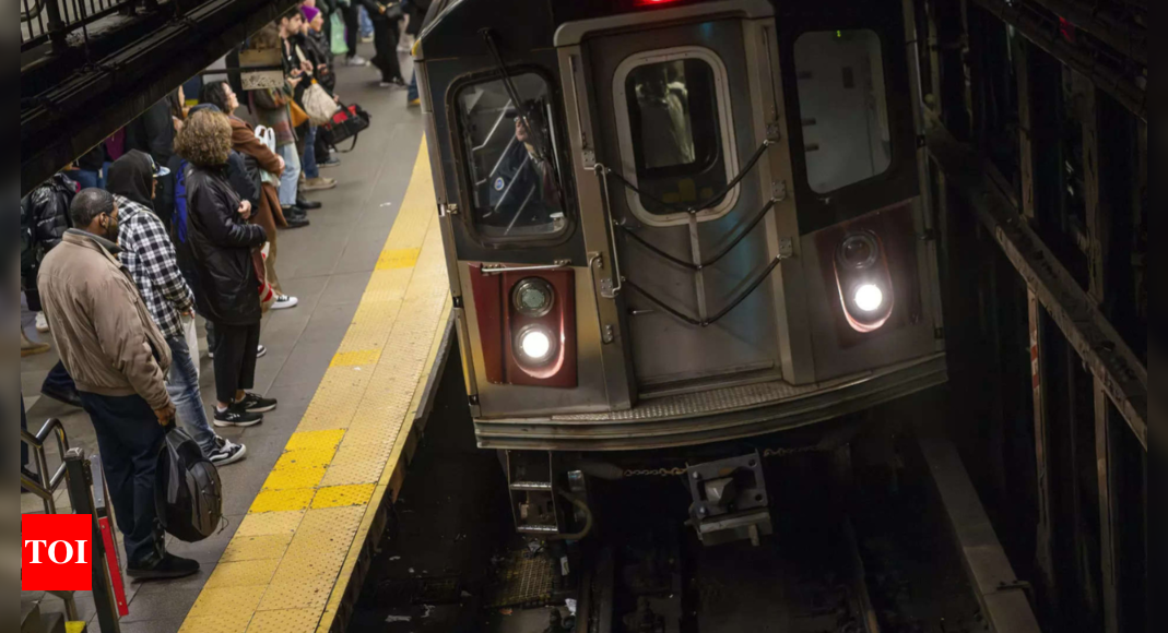 Man throws flaming liquid on New York City subway, burns fellow rider – Times of India