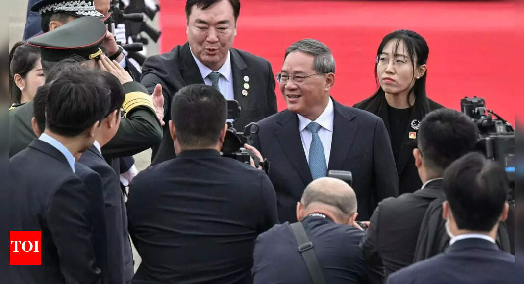 China talks security, business with US allied South Korea, Japan - The ...