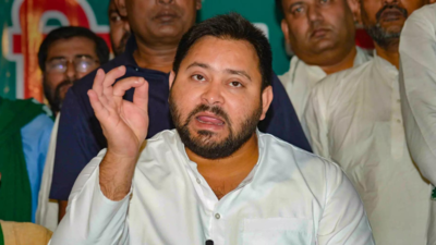 'People want freedom from lies and illusions of BJP,' says RJD's Tejashwi Yadav