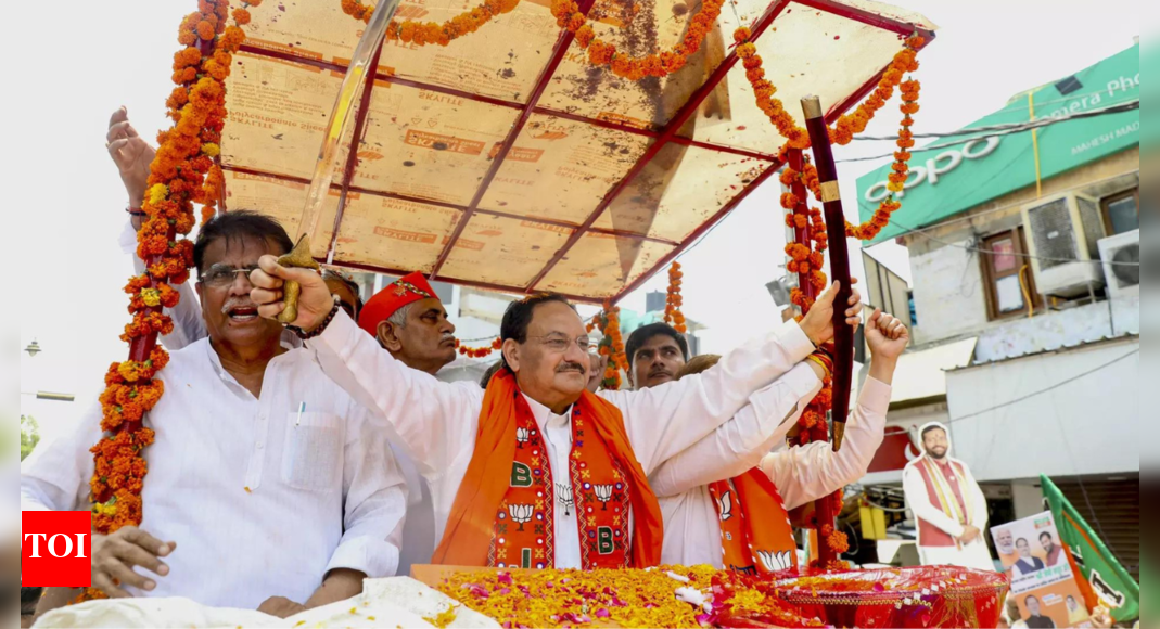 AAP is a bunch of propagandists who believe in Goebbels' principles: J P Nadda | India News - Vimarsana News