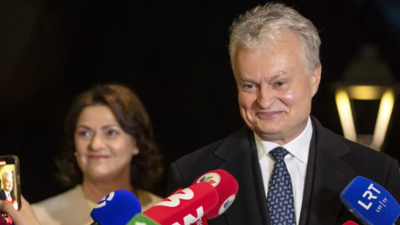 Lithuanian Nauseda calls victory in presidential re-election