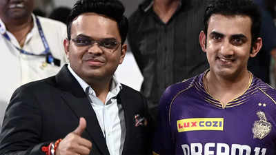 Gautam Gambhir meets Jay Shah after KKR's third IPL title amid speculations of India head coach role